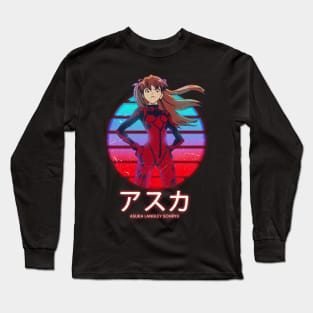 Evangaleion - Asuka Langley Long Sleeve T-Shirt